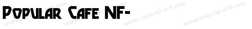Popular Cafe NF字体转换